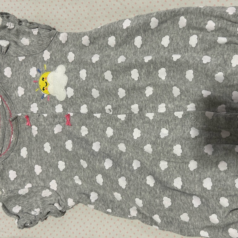 Carter's Gray Cloud Pajamas